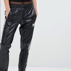 Adidas Originals 3 Strips Wet Looks Sweatpants